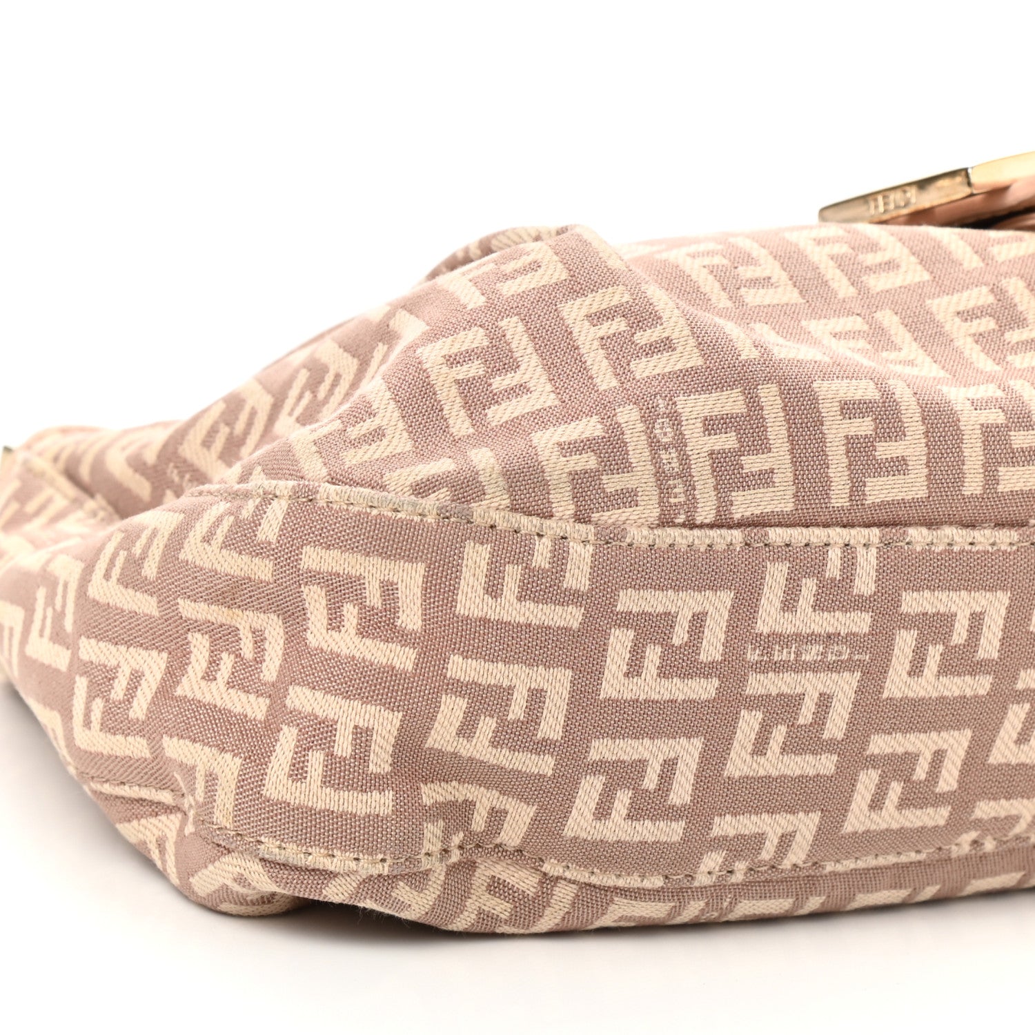 Fendi Zucchino Vitello Tube Bag Cipria Teint Cipria 10 of 13