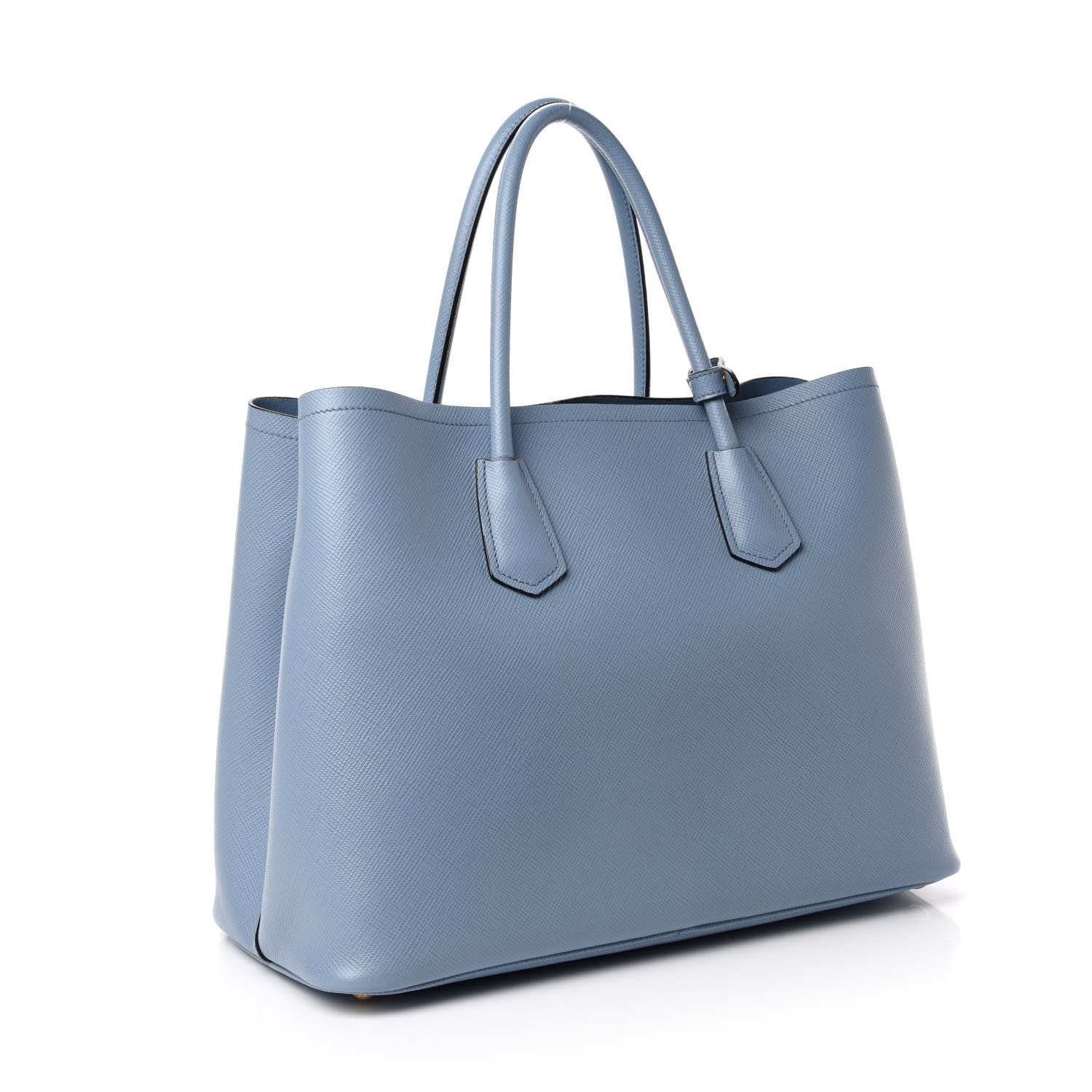 Prada Saffiano Cuir Large Double Bag Astrale 3 of 11