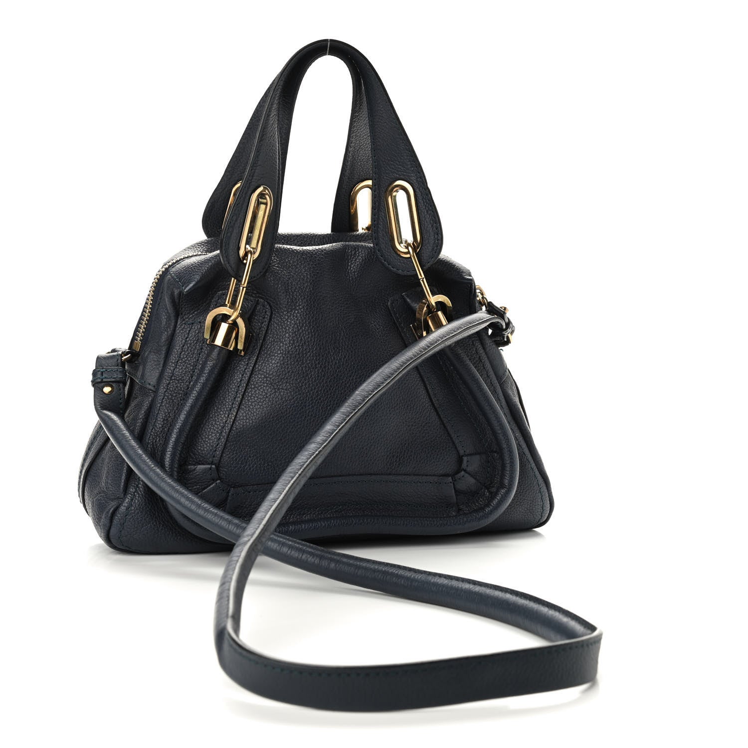 Chloe Calfskin Small Paraty Navy 3 of 15