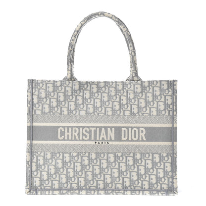 Christian Dior Oblique Medium Book Tote Grey 1 of 11