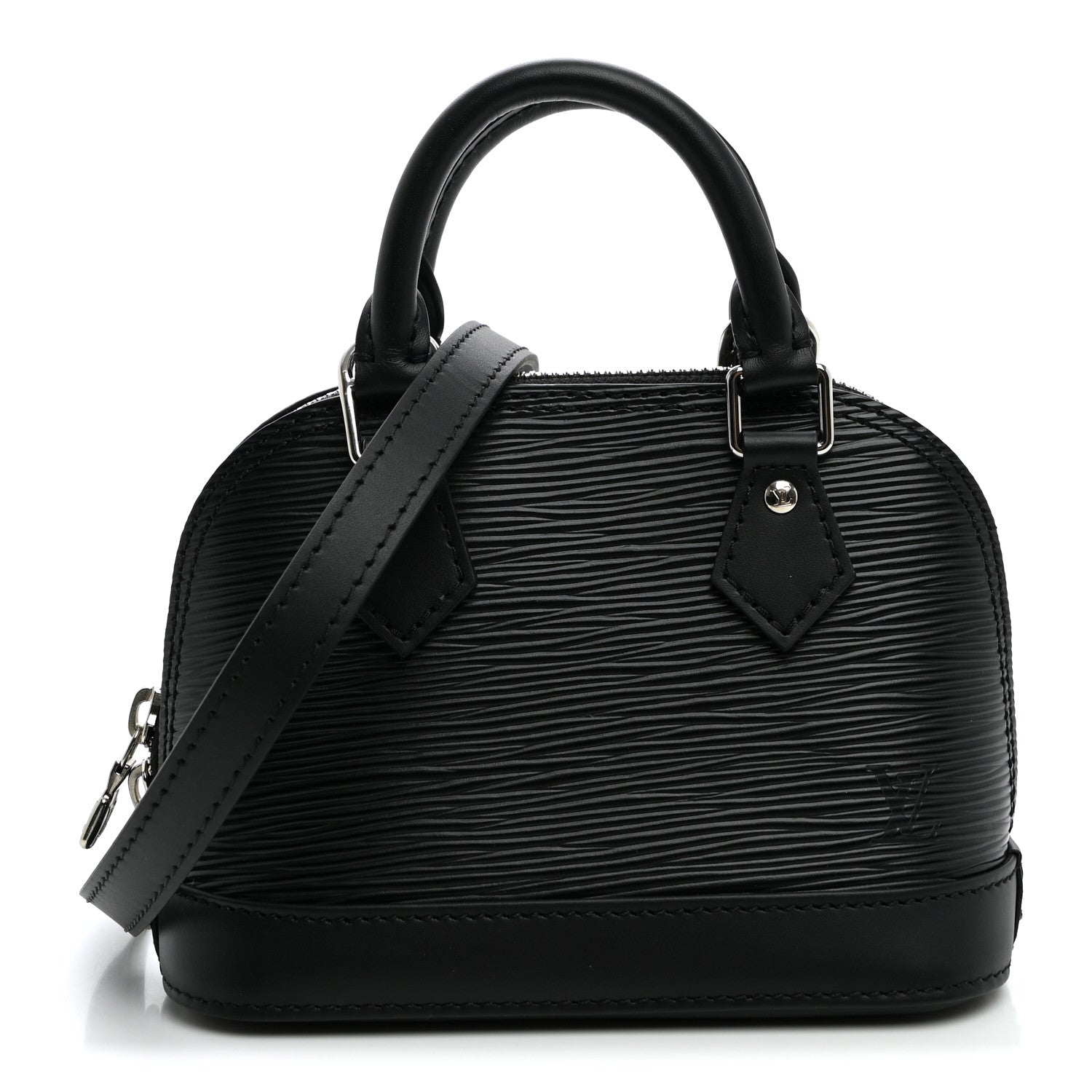 Louis Vuitton Epi Alma Nano Black 1 of 9
