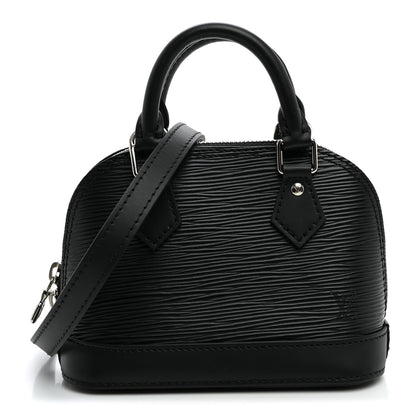 Louis Vuitton Epi Alma Nano Black 1 of 9