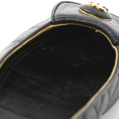 Chanel Lambskin Quilted CC Ballerina Flats 36.5 Black 39 Black 9 of 11