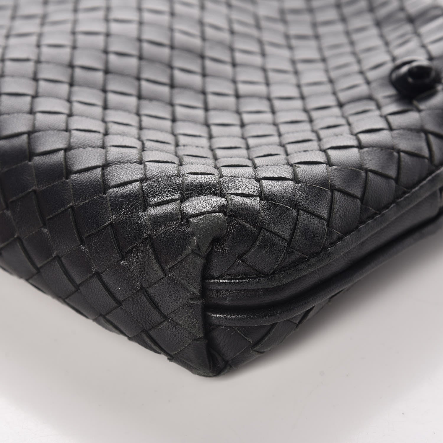 Bottega Veneta Nappa Intrecciato Pillow Crossbody Messenger Black 8 of 11