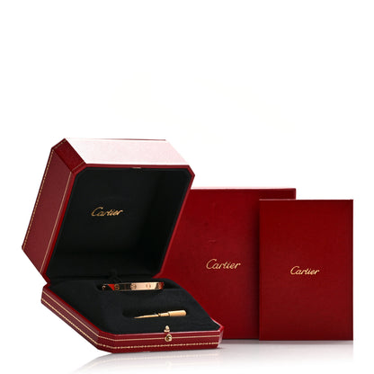 Cartier 18K Pink Gold LOVE Bracelet 18 9 of 9
