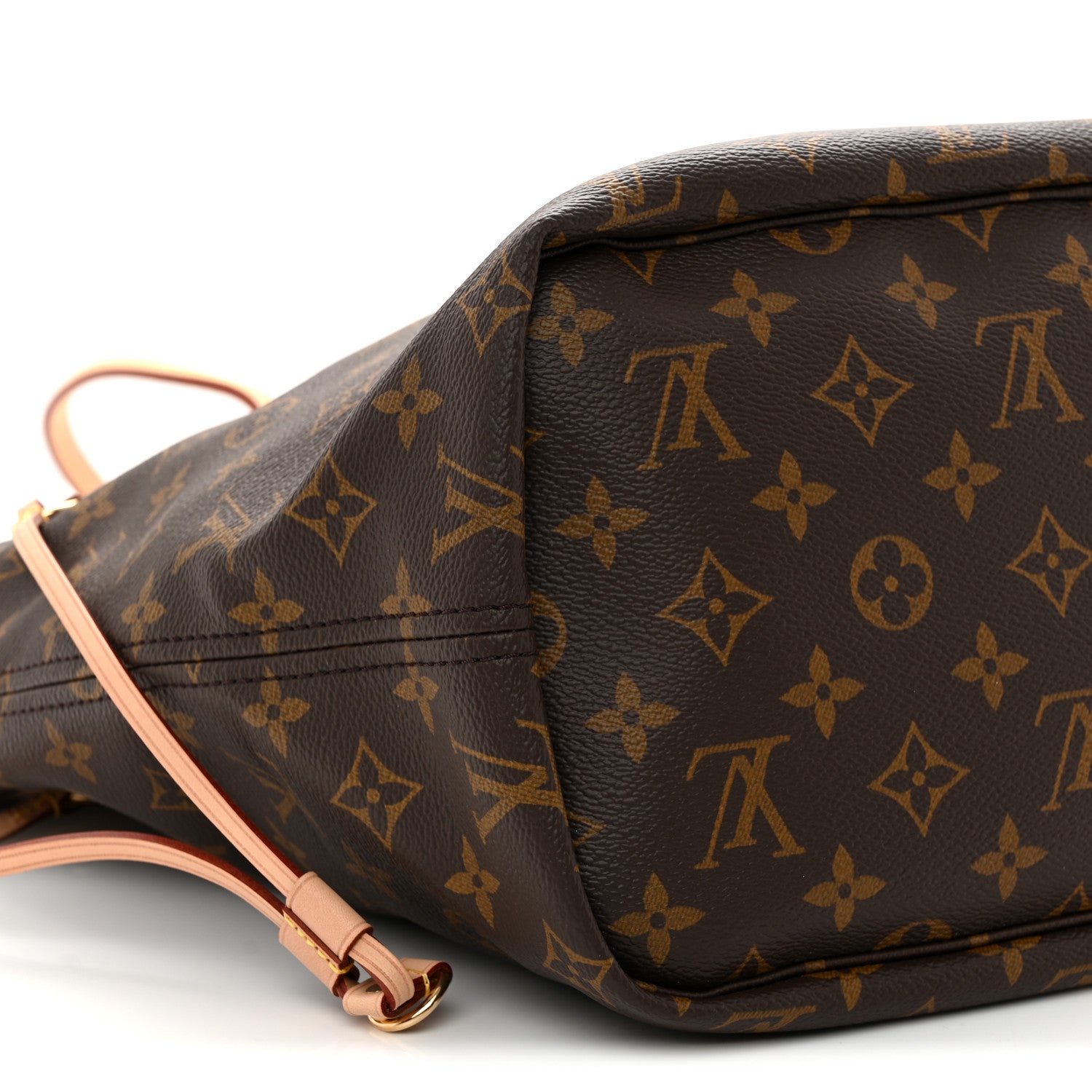 Louis Vuitton Monogram Inside Out Neverfull Bandouliere MM Rouge Sari 8 of 9