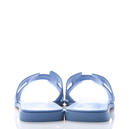 Hermes Epsom Oran Sandals 41 Bleu Paradis 6 of 10