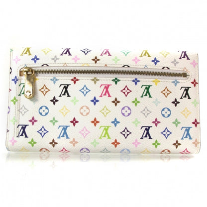 Louis Vuitton Monogram Multicolor Eugenie Wallet White 2 of 8