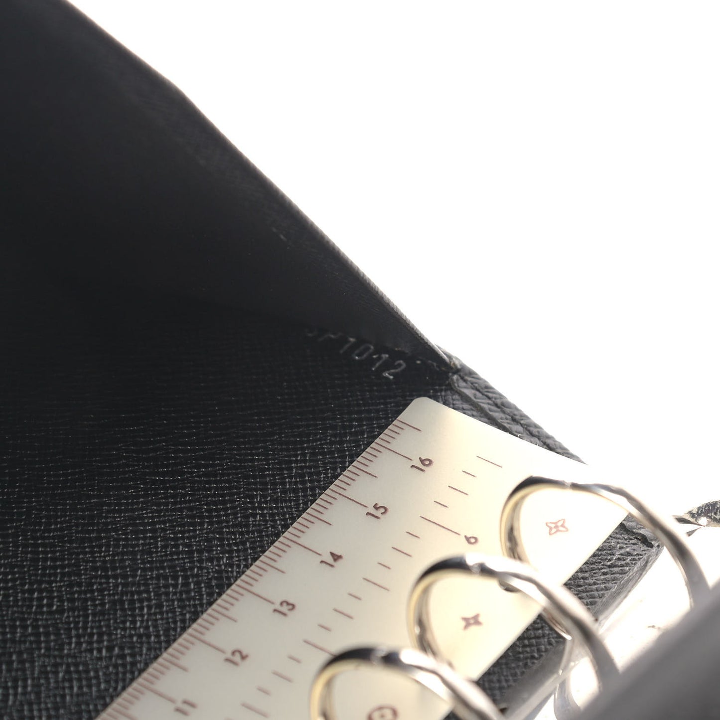 Taiga Medium Ring Agenda Cover Ardoise