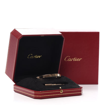 Cartier 18K Pink Gold LOVE Bracelet 17 7 of 7