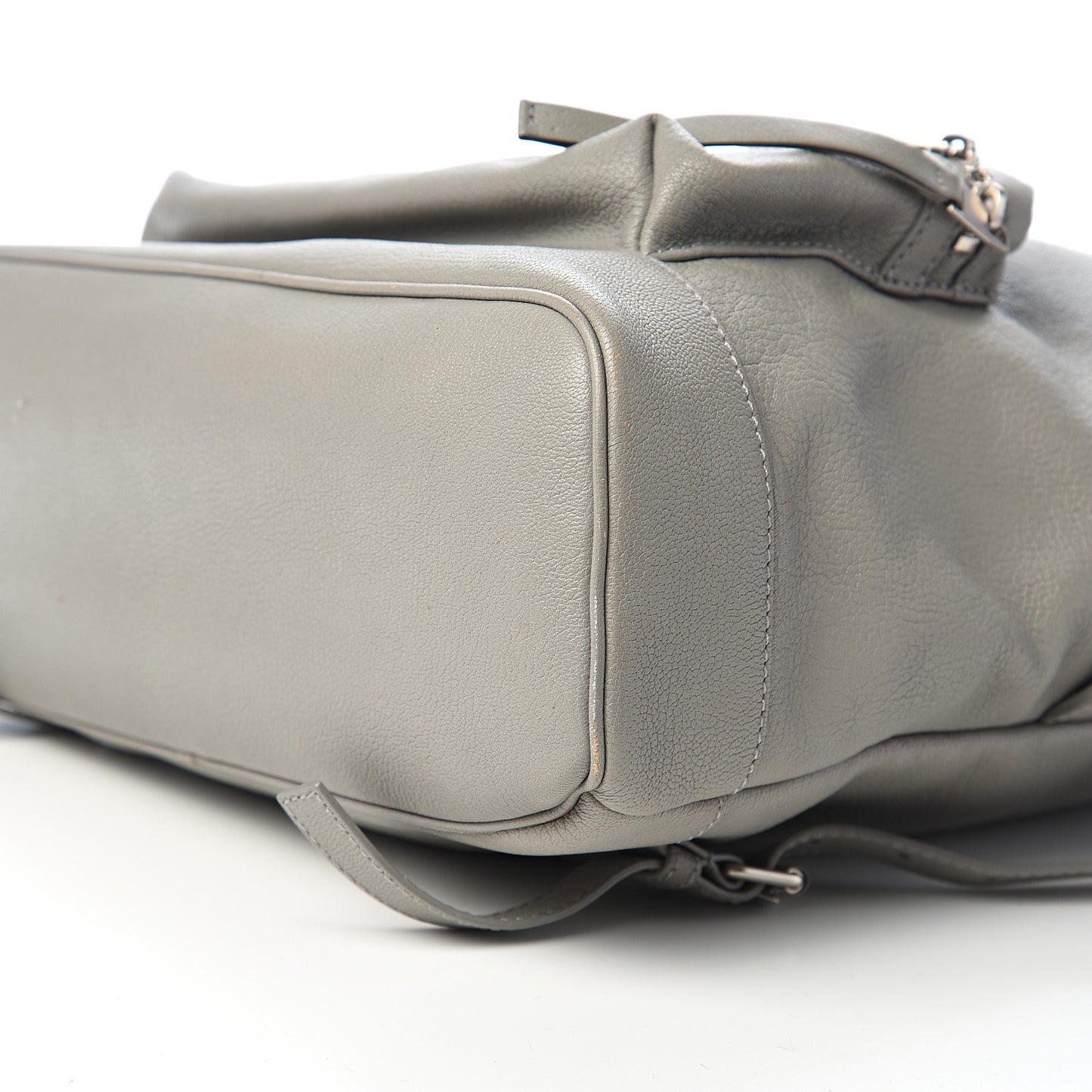 Chevre Classic Hardware Backpack Gray