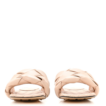 Bottega Veneta Nappa Maxi Intrecciato Lido Flat Sandals 38.5 Bandage 3 of 8