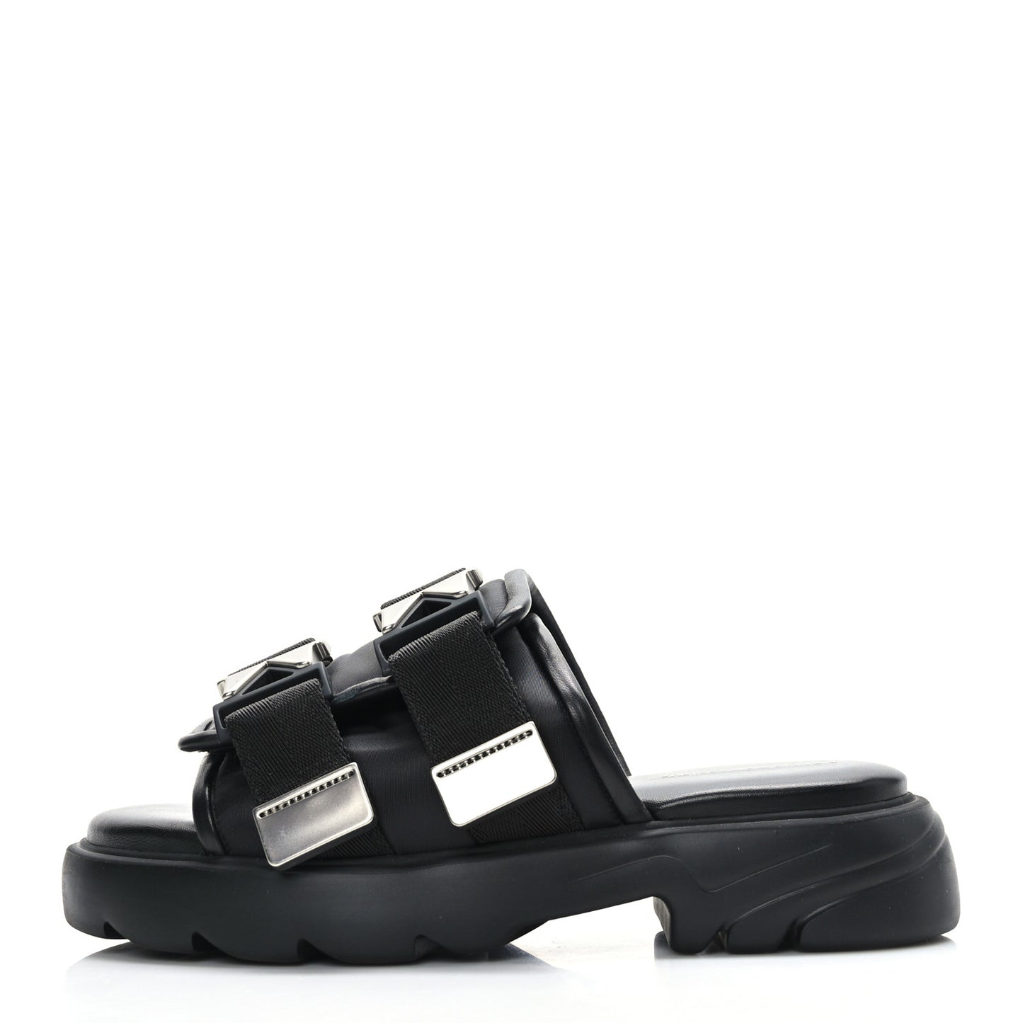 Nappa Flash 45mm Flat Sandals 39 Black