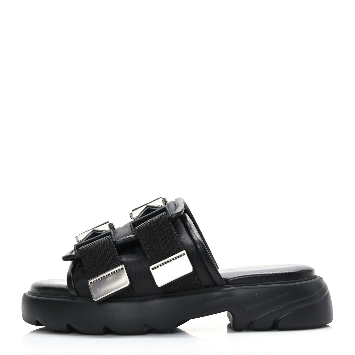 Bottega Veneta Nappa Flash 45mm Flat Sandals 39 Black 2 of 7