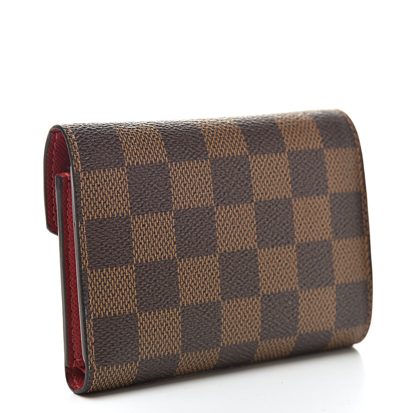 Damier Ebene Victorine Wallet Red