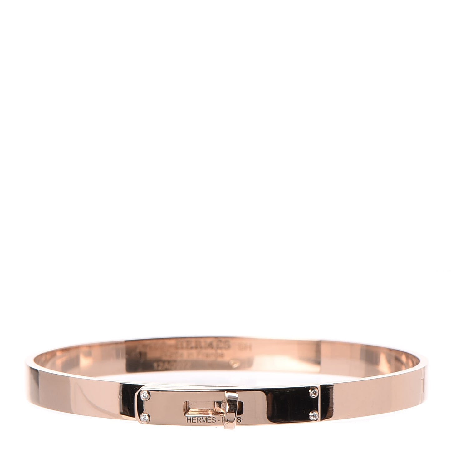 18K Rose Gold Diamond PM Kelly Bracelet SH