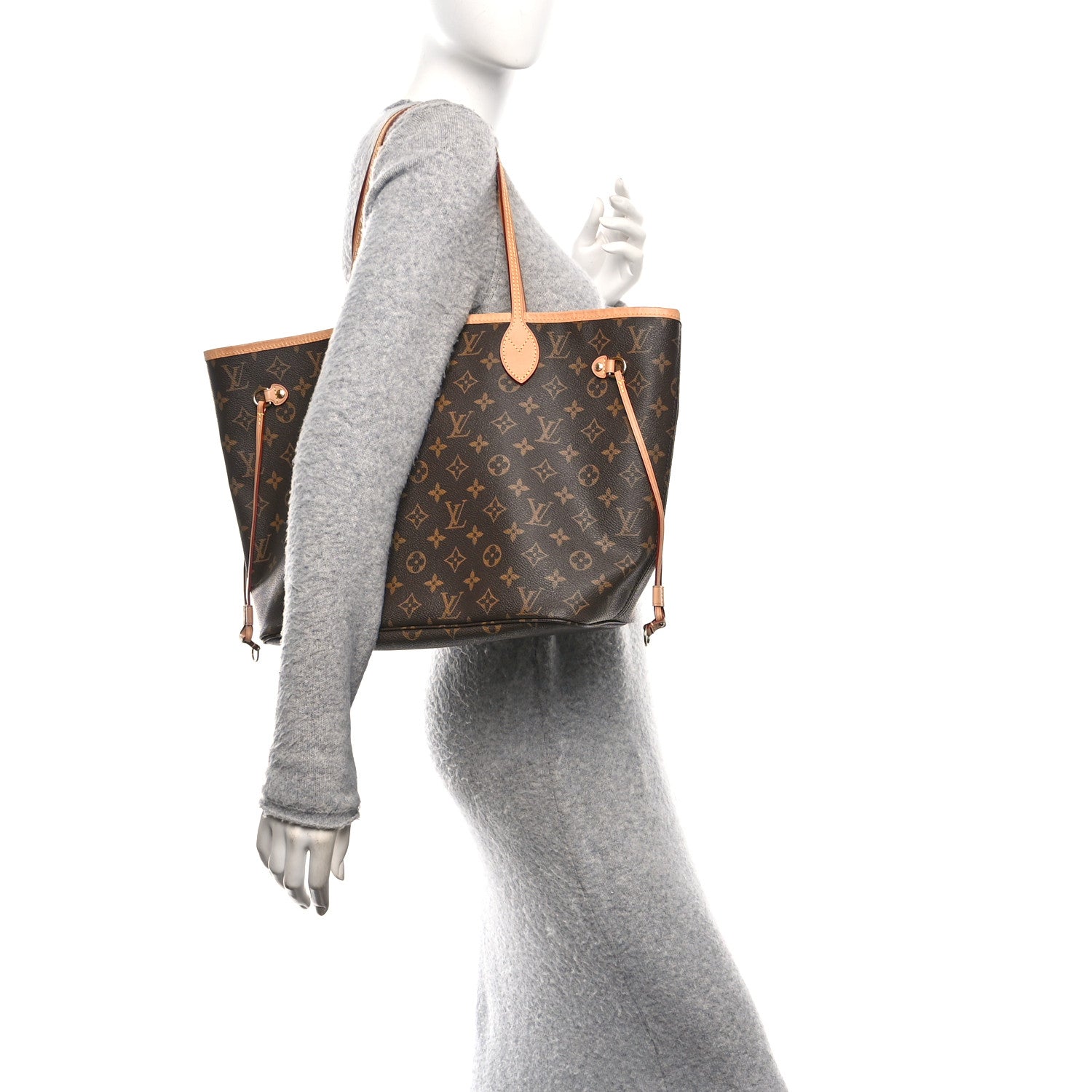 Louis Vuitton Monogram Neo Neverfull MM 3 of 9