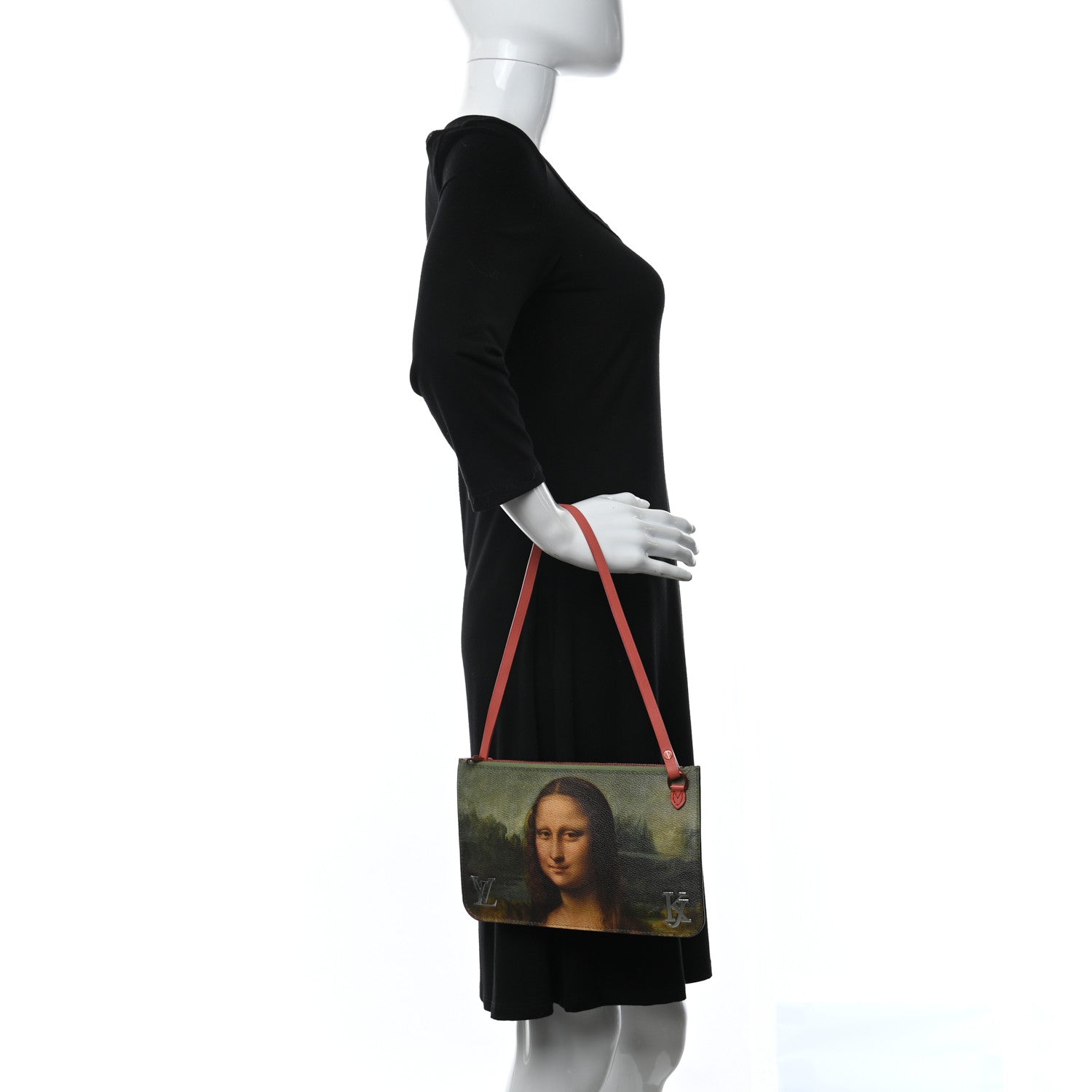 Louis Vuitton Masters Da Vinci Neverfull MM Pochette 2 of 9