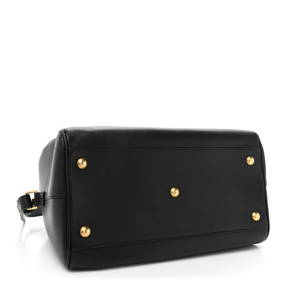 Saint Laurent Calfskin Classic Duffle 6 Black 4 of 16