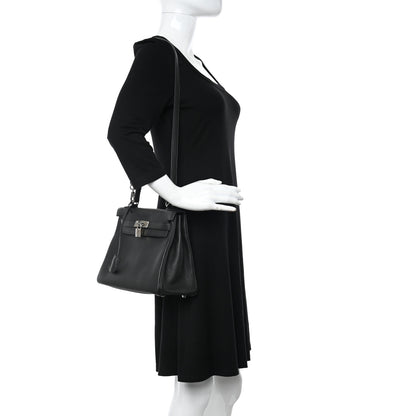Hermes Togo Kelly Retourne 28 Black 2 of 12