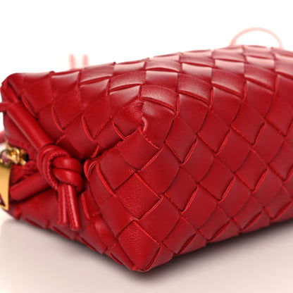 Bottega Veneta Nappa Intrecciato Mini Loop Camera Bag Apple Candy 6 of 7