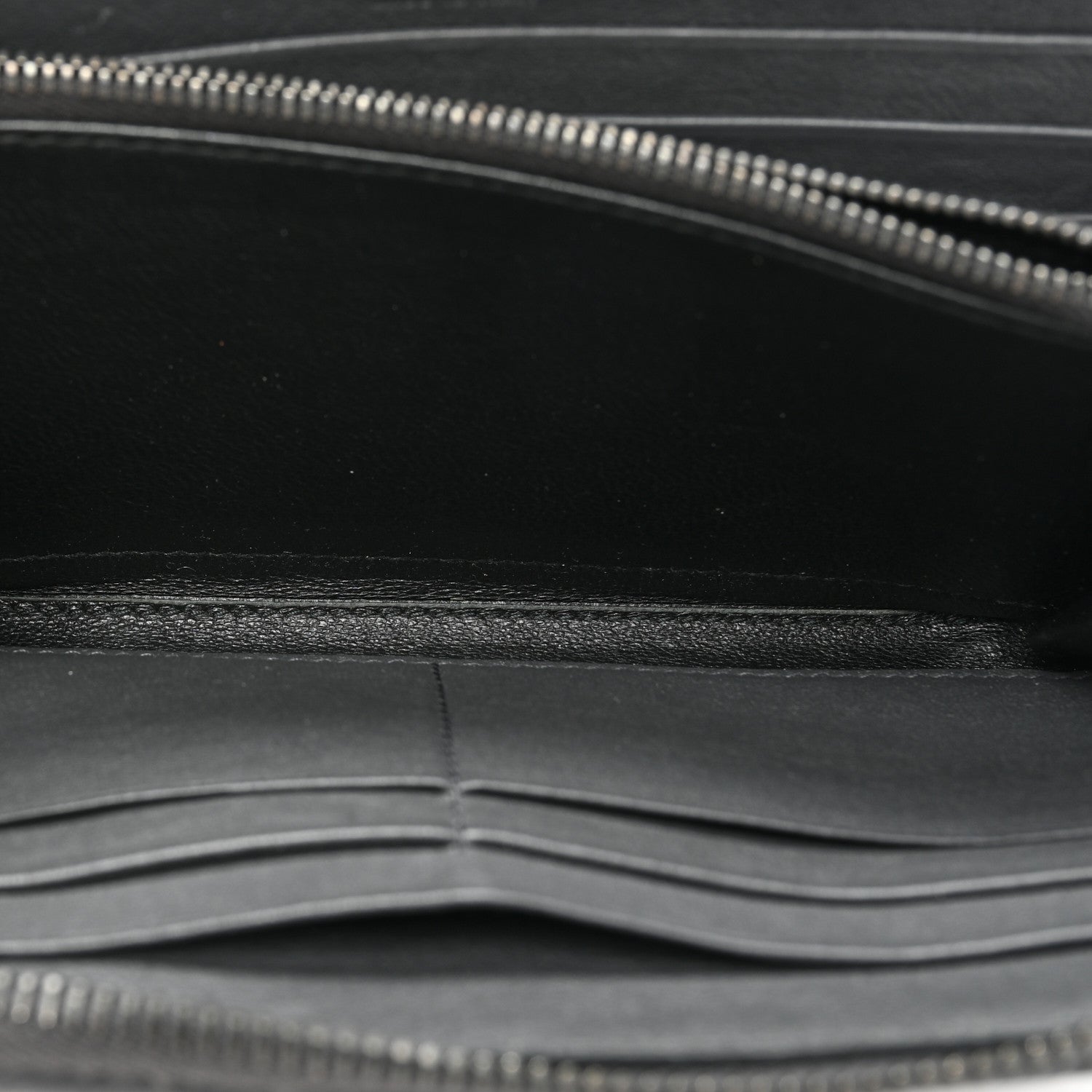 Bottega Veneta Nappa Intrecciato Zip Around Wallet Grey Multicolor 5 of 15