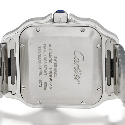 Cartier Stainless Steel 39.8mm Santos De Cartier Automatic Watch 4 of 4