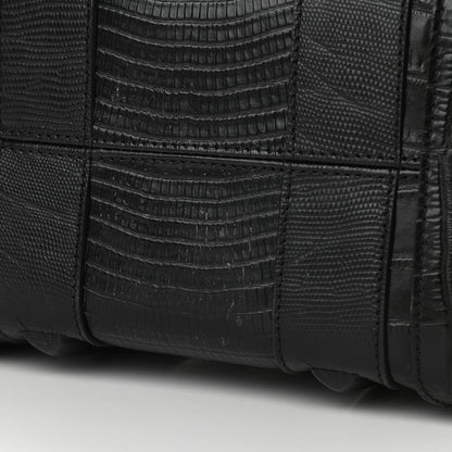 Givenchy Calfskin Crocodile Embossed Mini Lucrezia Black 6 of 11