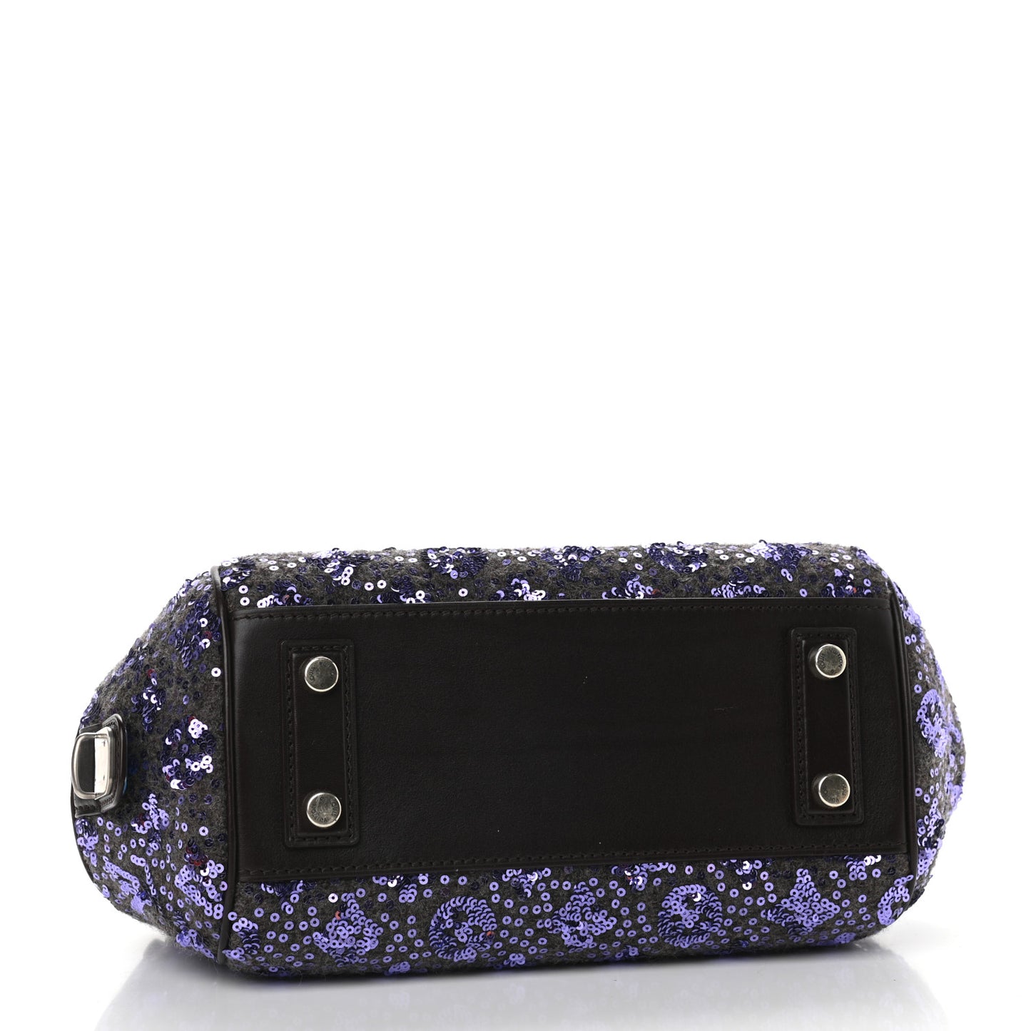 Sequin Monogram Sunshine Express Baby Purple