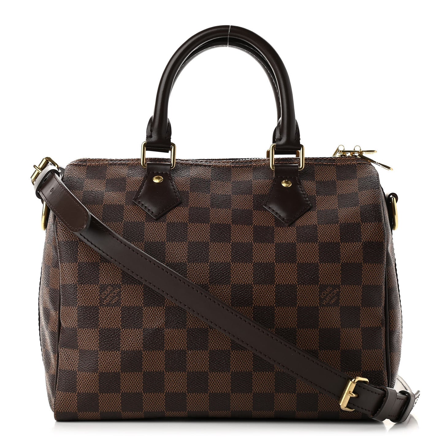 Damier Ebene Speedy Bandouliere 25