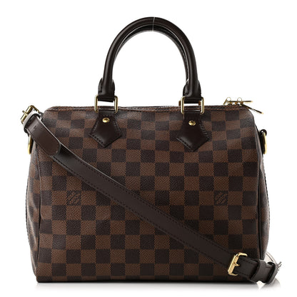 Louis Vuitton Damier Ebene Speedy Bandouliere 25 1 of 11