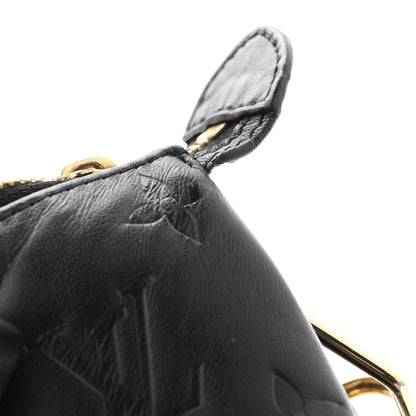 Louis Vuitton Lambskin Embossed Monogram Coussin MM Black 12 of 12