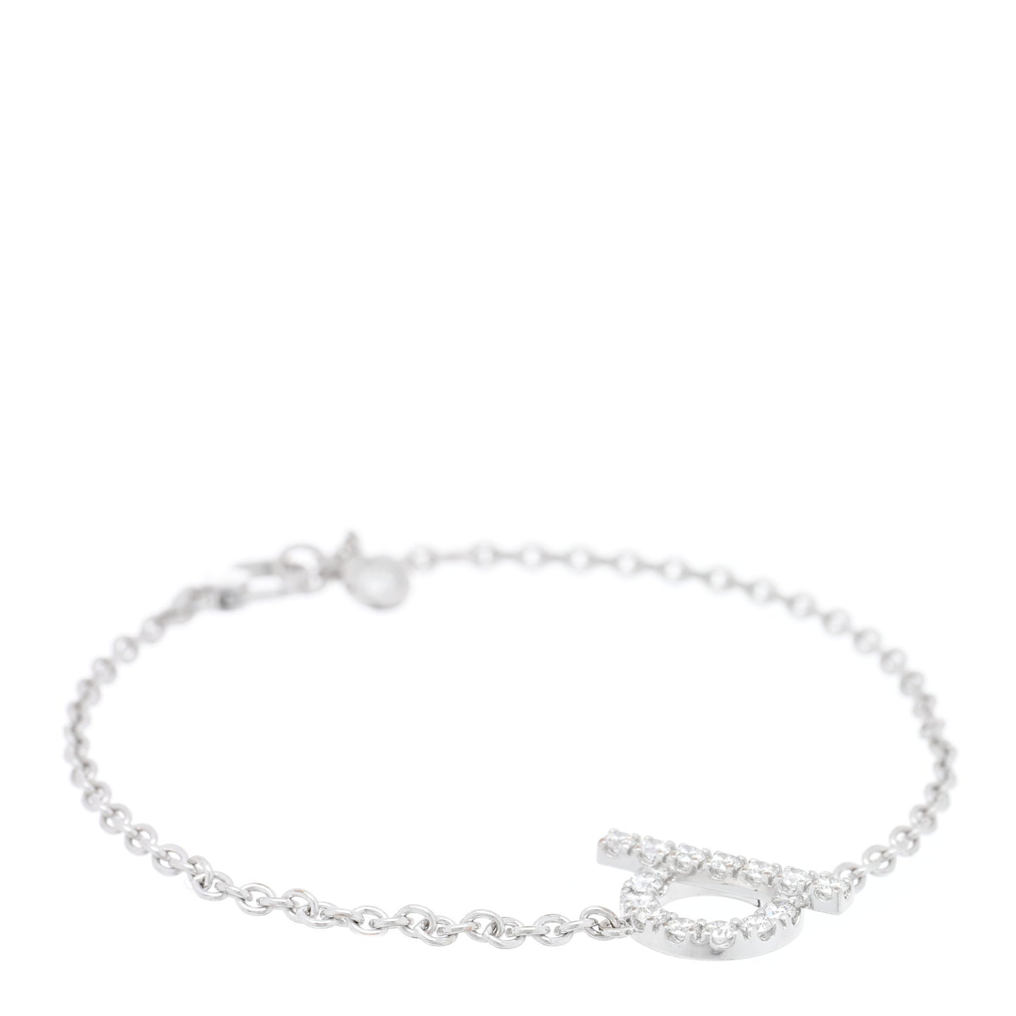 18K White Gold Diamond Finesse Bracelet SH