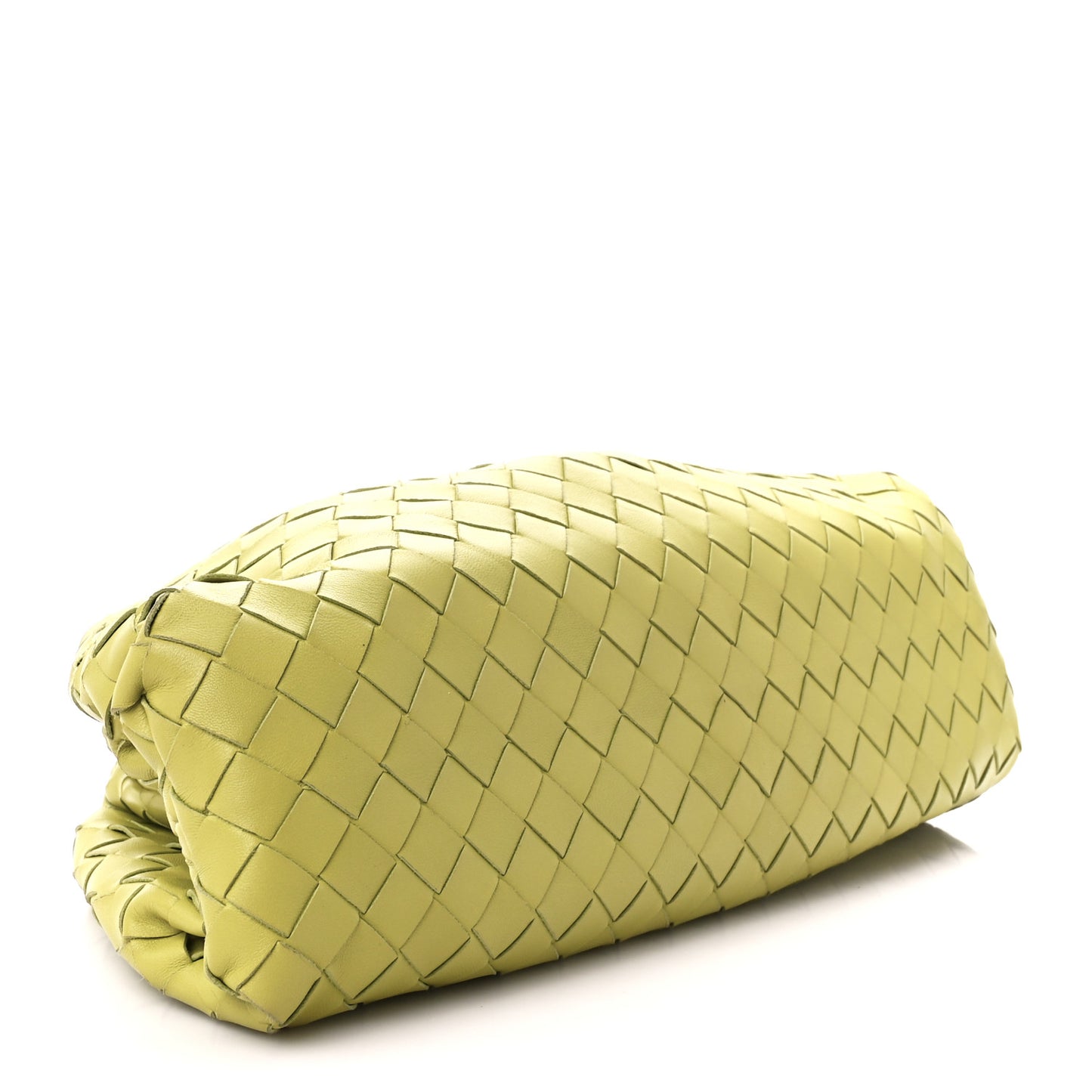Nappa Maxi Intrecciato The Pouch Oversized Clutch Seagrass