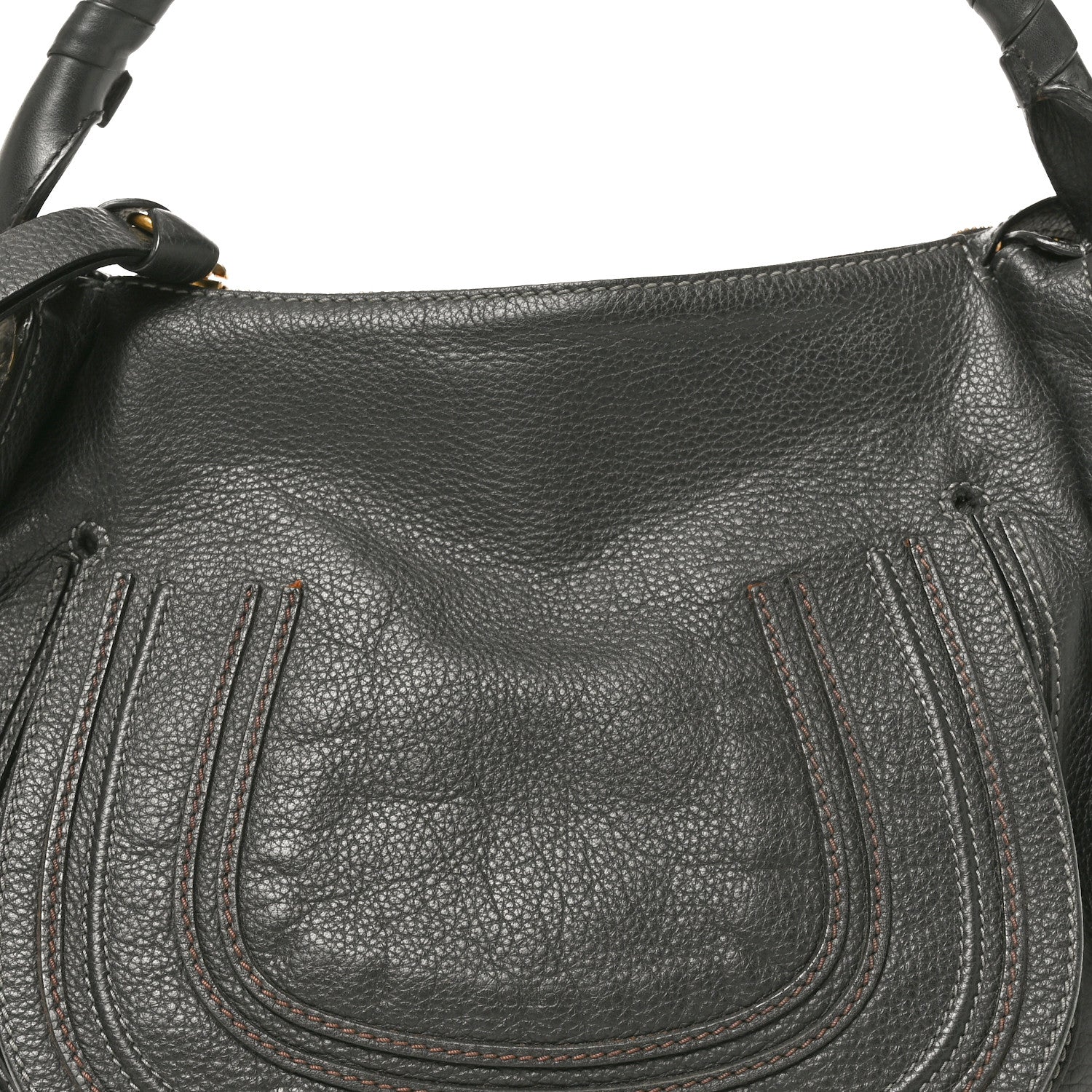 Chloe Calfskin Medium Marcie Satchel Black 8 of 10
