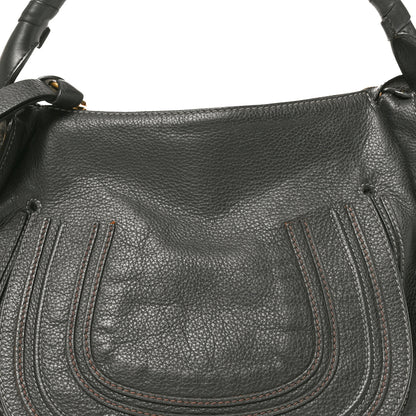 Chloe Calfskin Medium Marcie Satchel Black 8 of 10