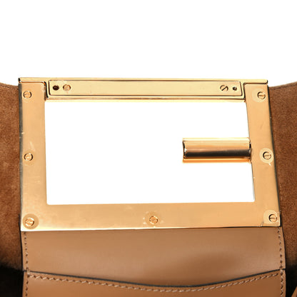 Fendi Vitello King Medium Fendi Way Tote Miele Scuro 14 of 15
