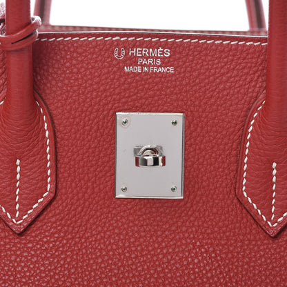 Hermes Togo Horseshoe Birkin 35 Rouge Garance 31 of 42