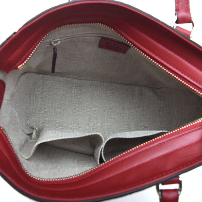 Gucci Microguccissima Small Bree Tote Red 5 of 9