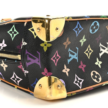 Louis Vuitton Monogram Multicolor Trouville Black 7 of 9