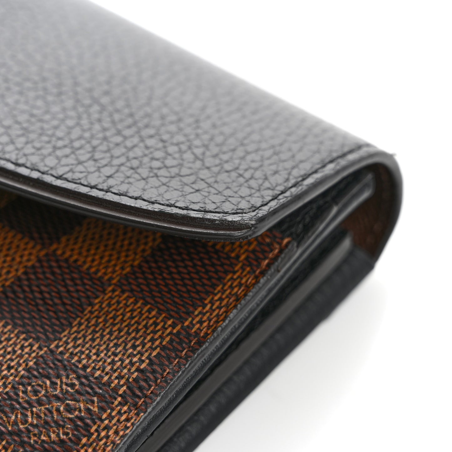Damier Ebene Normandy Wallet Black