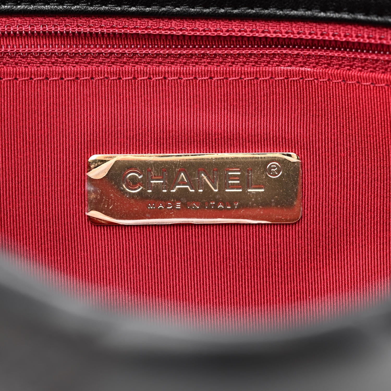Chanel Lambskin Quilted Medium Chanel 19 Flap Black 6 of 14
