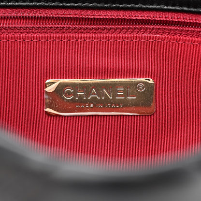 Chanel Lambskin Quilted Medium Chanel 19 Flap Black 6 of 14