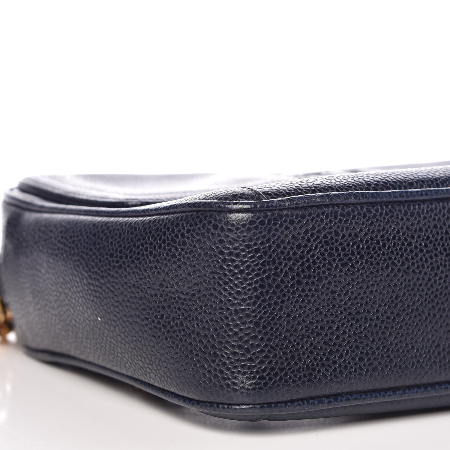 Chanel Caviar CC Camera Case Navy 9 of 10