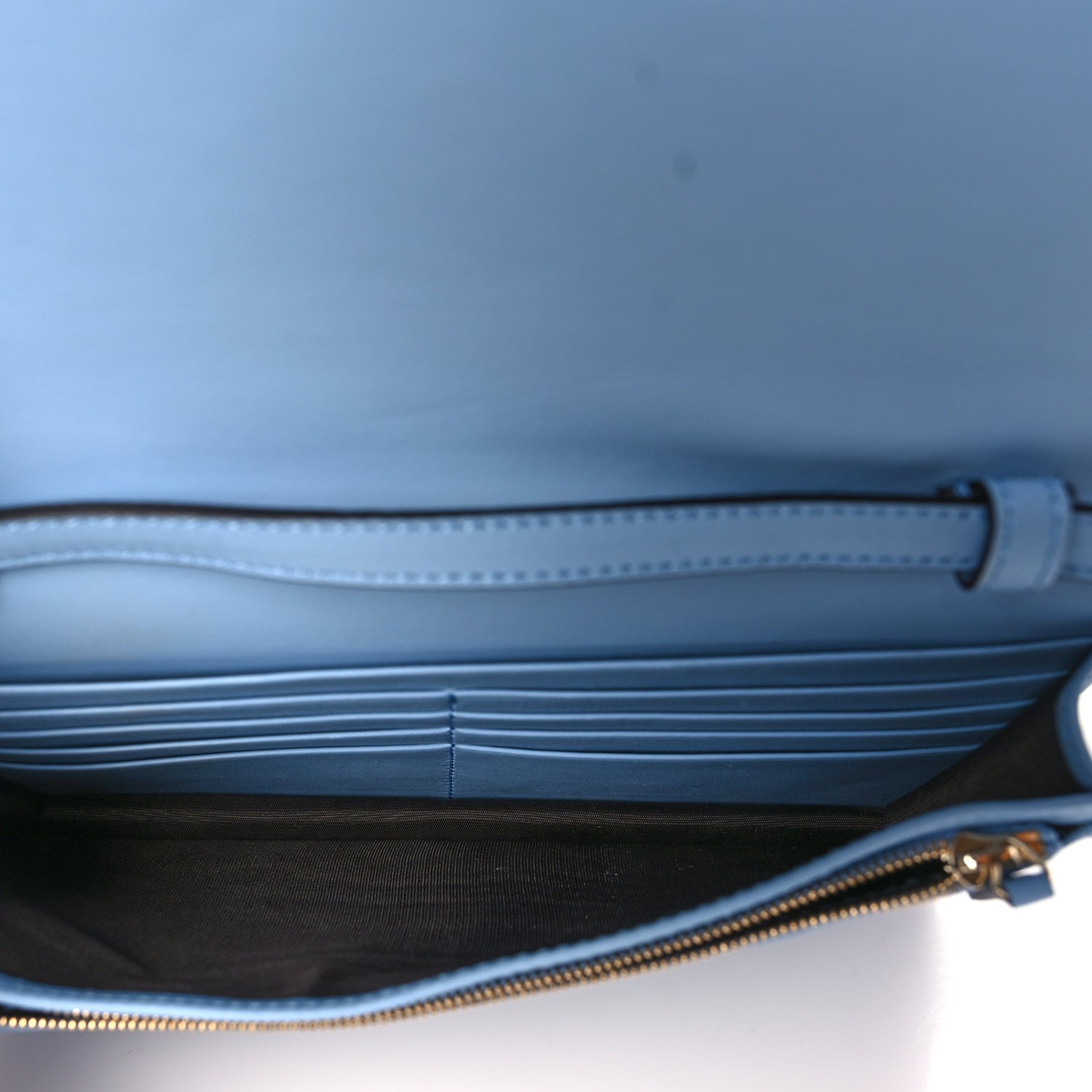Gucci Microguccissima Crossbody Wallet Mineral Blue 6 of 9