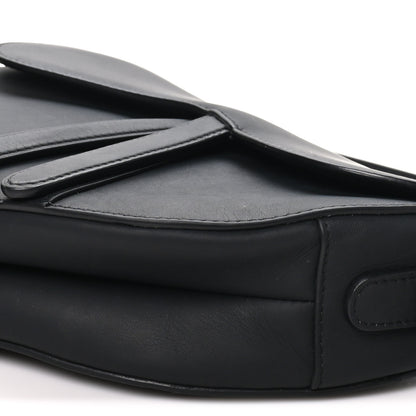 Christian Dior Ultra Matte Calfskin Saddle Bag Black 9 of 9