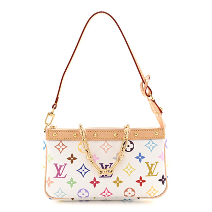 Louis Vuitton LV X TM Monogram Multicolor Pochette Accessories White 1 of 10