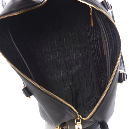 Prada Saffiano Lux Bowler Black 5 of 10