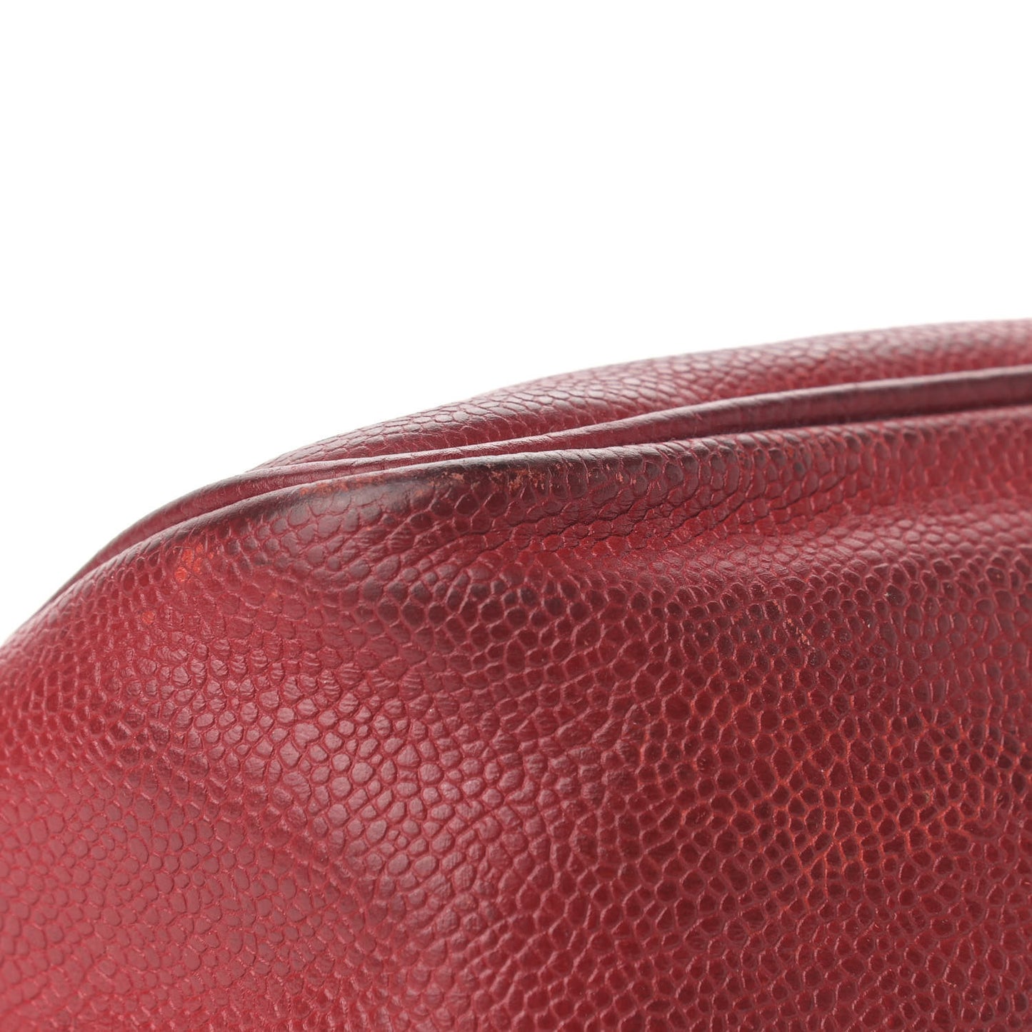 Caviar Perforated CC Tote Red