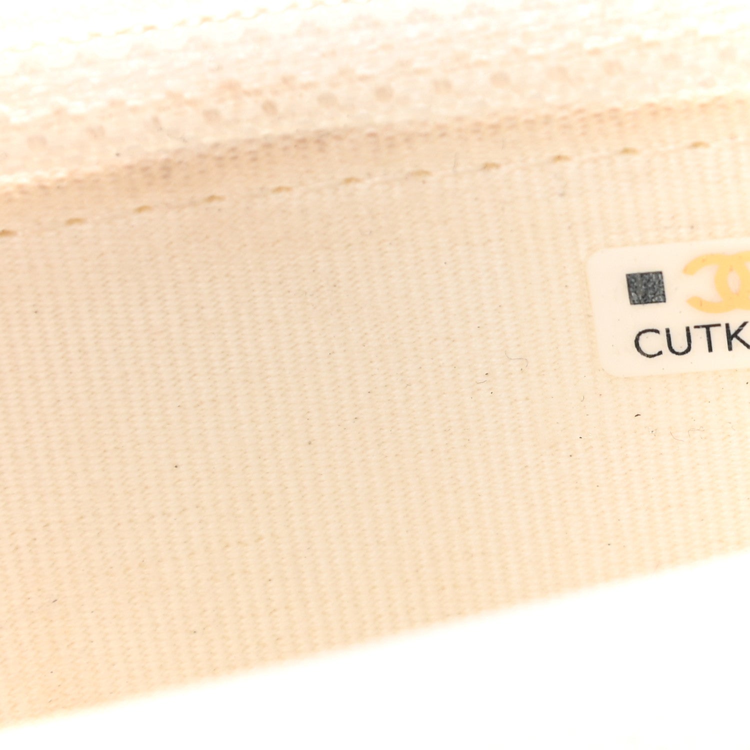 Chanel Caviar Quilted Pocket Twins Clutch With Chain White 9 of 14